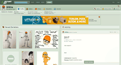 Desktop Screenshot of nhkira.deviantart.com