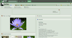 Desktop Screenshot of porktoes.deviantart.com