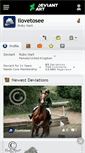 Mobile Screenshot of ilovetosee.deviantart.com