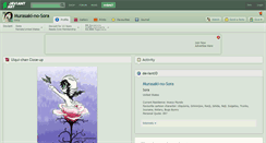 Desktop Screenshot of murasaki-no-sora.deviantart.com