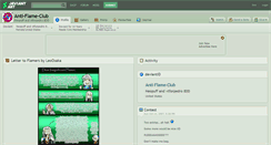 Desktop Screenshot of anti-flame-club.deviantart.com