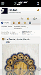 Mobile Screenshot of ne-dali.deviantart.com