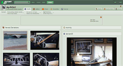 Desktop Screenshot of my-proxy.deviantart.com