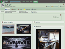 Tablet Screenshot of my-proxy.deviantart.com