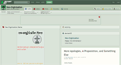Desktop Screenshot of neo-orginization.deviantart.com
