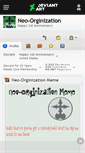 Mobile Screenshot of neo-orginization.deviantart.com