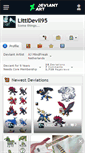 Mobile Screenshot of littldevil95.deviantart.com