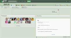 Desktop Screenshot of hachi-182.deviantart.com