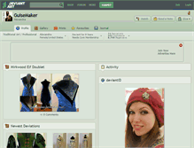 Tablet Screenshot of guisemaker.deviantart.com