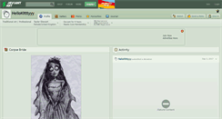 Desktop Screenshot of hellokitttyyy.deviantart.com