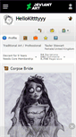 Mobile Screenshot of hellokitttyyy.deviantart.com