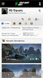 Mobile Screenshot of pe-travers.deviantart.com