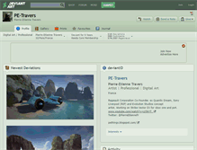 Tablet Screenshot of pe-travers.deviantart.com