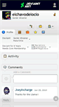 Mobile Screenshot of elchavodelocio.deviantart.com