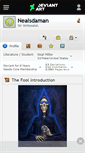 Mobile Screenshot of nealsdaman.deviantart.com