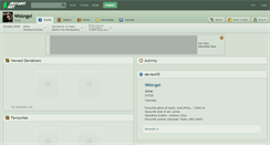 Desktop Screenshot of nnangel.deviantart.com