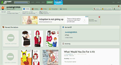 Desktop Screenshot of amidnightwish.deviantart.com