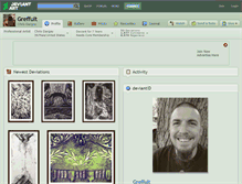 Tablet Screenshot of greffult.deviantart.com