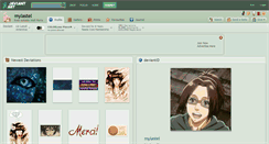 Desktop Screenshot of mylastel.deviantart.com