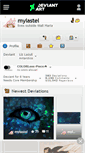 Mobile Screenshot of mylastel.deviantart.com