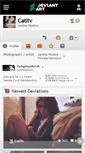Mobile Screenshot of catliv.deviantart.com