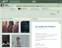 Tablet Screenshot of catliv.deviantart.com
