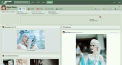 Desktop Screenshot of dessi-desu.deviantart.com