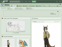 Tablet Screenshot of gilokee.deviantart.com