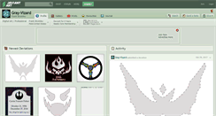 Desktop Screenshot of gray-vizard.deviantart.com
