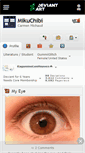 Mobile Screenshot of mikuchibi.deviantart.com