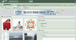 Desktop Screenshot of kevindrost.deviantart.com