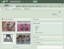 Tablet Screenshot of elfaaa.deviantart.com