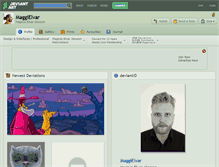 Tablet Screenshot of maggielvar.deviantart.com
