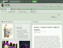 Tablet Screenshot of karitbb.deviantart.com