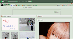 Desktop Screenshot of emi3chan.deviantart.com