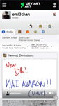 Mobile Screenshot of emi3chan.deviantart.com