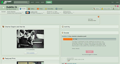 Desktop Screenshot of dudette-36.deviantart.com