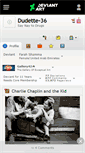 Mobile Screenshot of dudette-36.deviantart.com