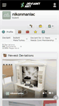 Mobile Screenshot of nikonmaniac.deviantart.com