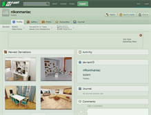 Tablet Screenshot of nikonmaniac.deviantart.com
