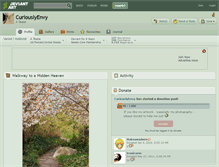 Tablet Screenshot of curiouslyenvy.deviantart.com