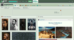 Desktop Screenshot of morgothpalantir.deviantart.com