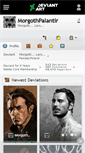 Mobile Screenshot of morgothpalantir.deviantart.com