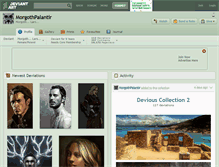 Tablet Screenshot of morgothpalantir.deviantart.com