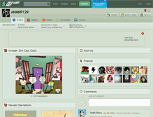 Tablet Screenshot of anmnp129.deviantart.com