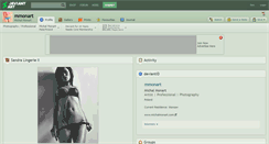 Desktop Screenshot of mmonart.deviantart.com
