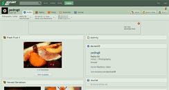 Desktop Screenshot of pedrogil.deviantart.com