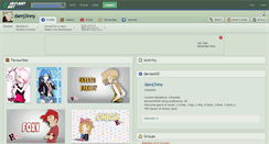 Desktop Screenshot of damj3nny.deviantart.com