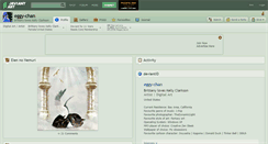 Desktop Screenshot of eggy-chan.deviantart.com