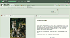 Desktop Screenshot of nimirofox.deviantart.com